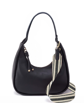 HOBO Cass Small Crossbody - Black