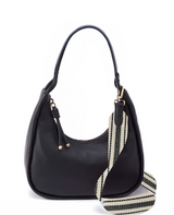 HOBO Cass Small Crossbody - Black