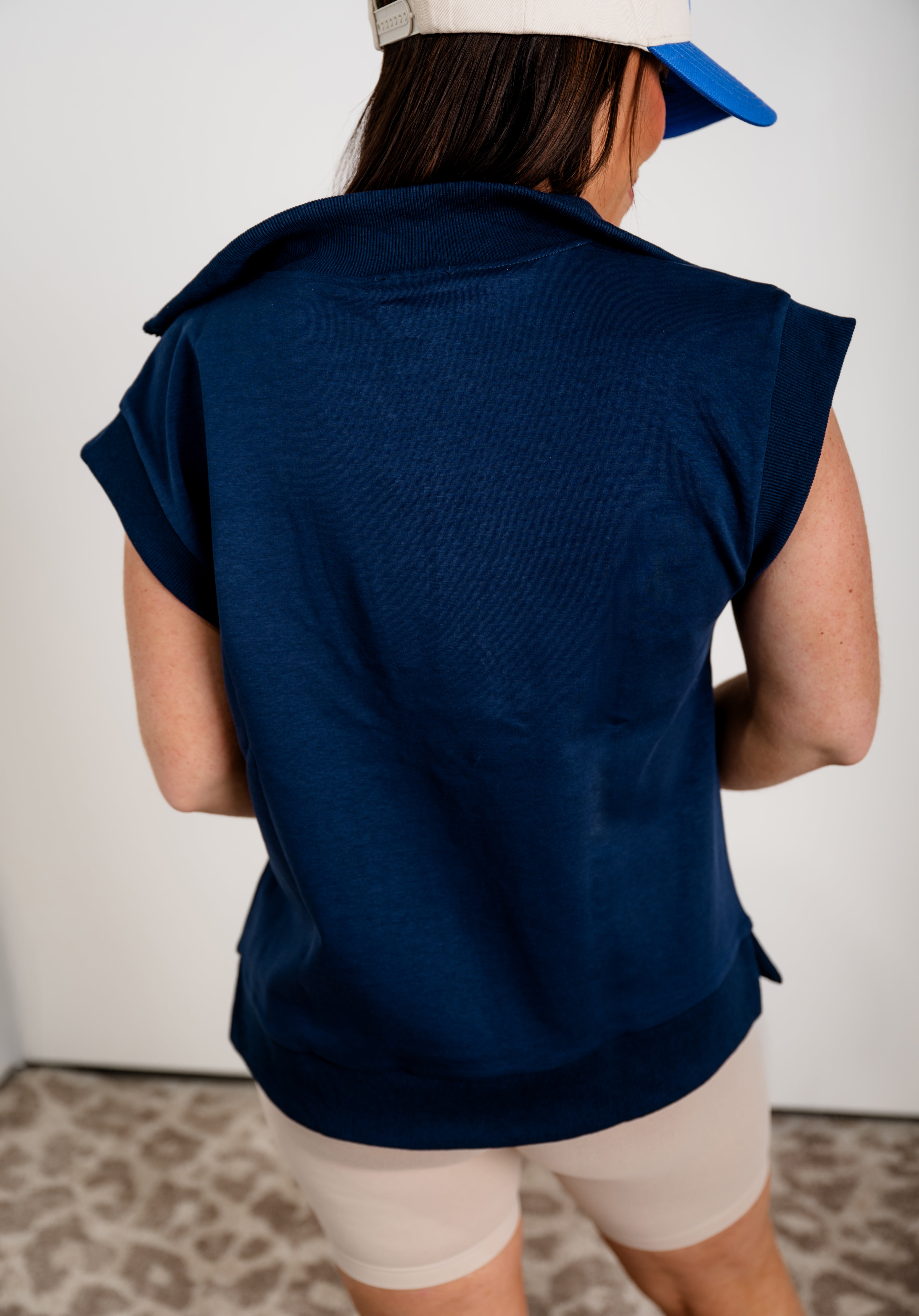 Sculpt & Style Sweatshirt - Navy *Final Sale*