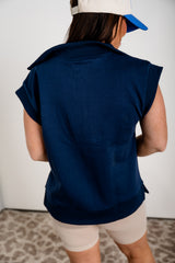Sculpt & Style Sweatshirt - Navy *Final Sale*
