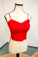 Serenity Lace Bralette - Red | DOORBUSTER FINAL SALE