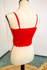 Serenity Lace Bralette - Red | DOORBUSTER FINAL SALE