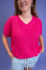 Sleek Cutline Knit Top