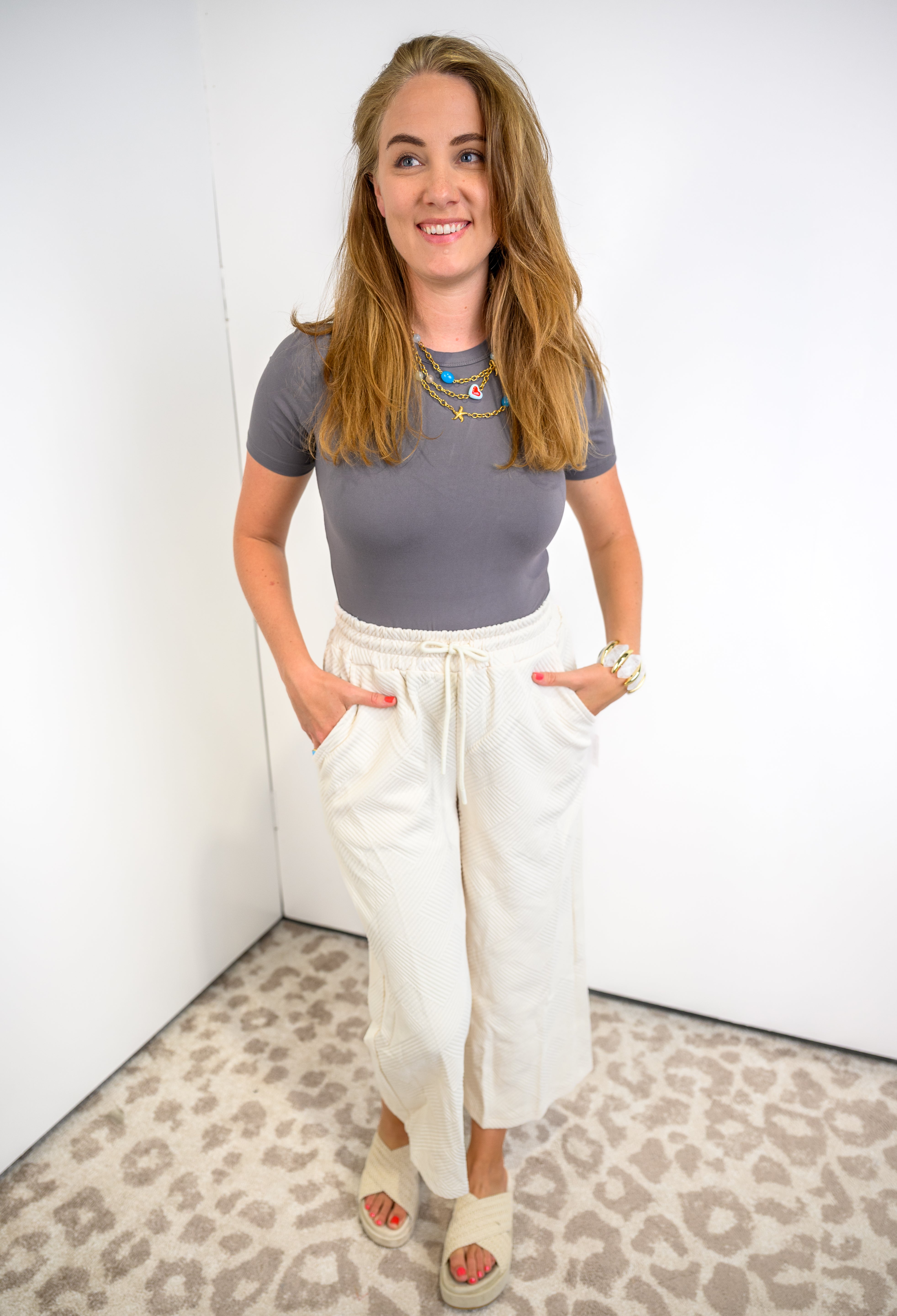 Sleek Essential Top - Grey