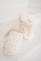 Snuggle Cloud Slippers - White