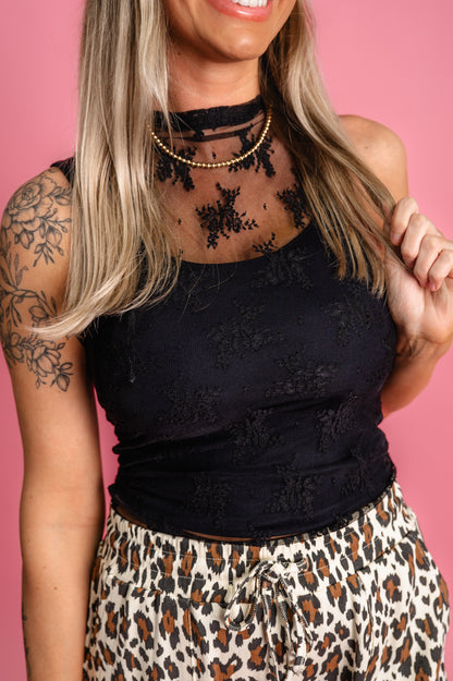 Soft Focus Top - Black - EOS Final Sale