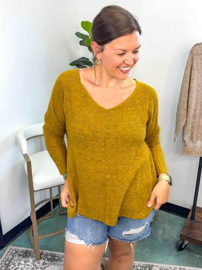 Soft Lightweight Loose Fit Textured Pullover Sweater