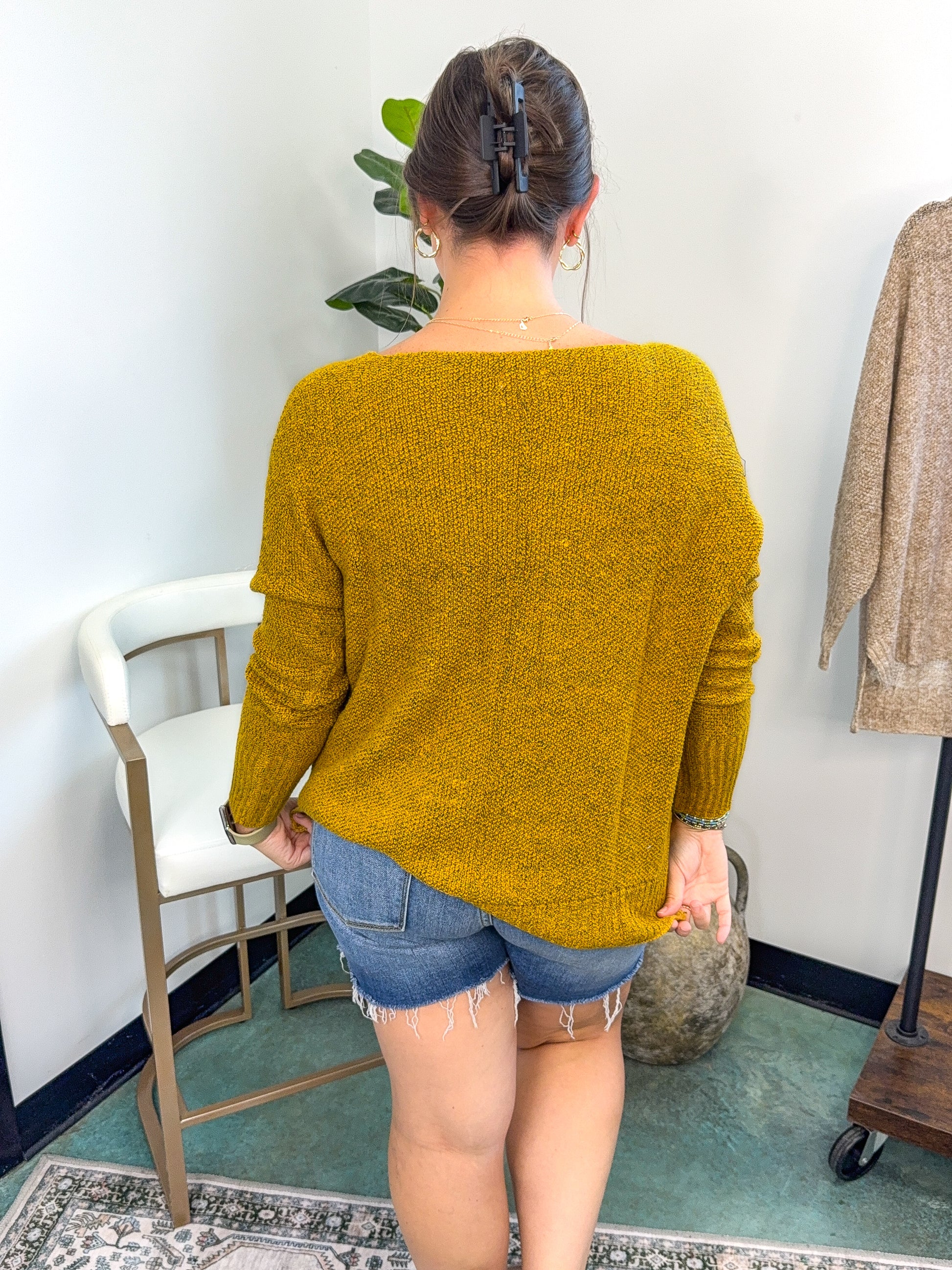 Soft Lightweight Loose Fit Textured Pullover Sweater