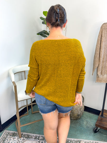 Soft Lightweight Loose Fit Textured Pullover Sweater