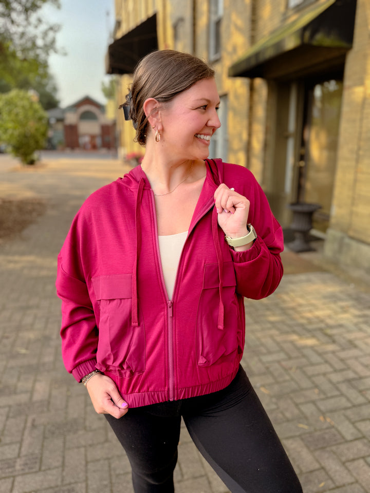 Soft Scuba Full Zip Hoodie Jacket
