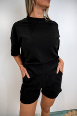 Soft Structure Rib Set - Black