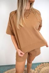 Soft Structure Rib Set - Deep Camel