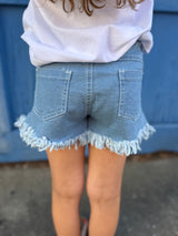 Sparkle & Stripes Denim Shorts | FINAL SALE