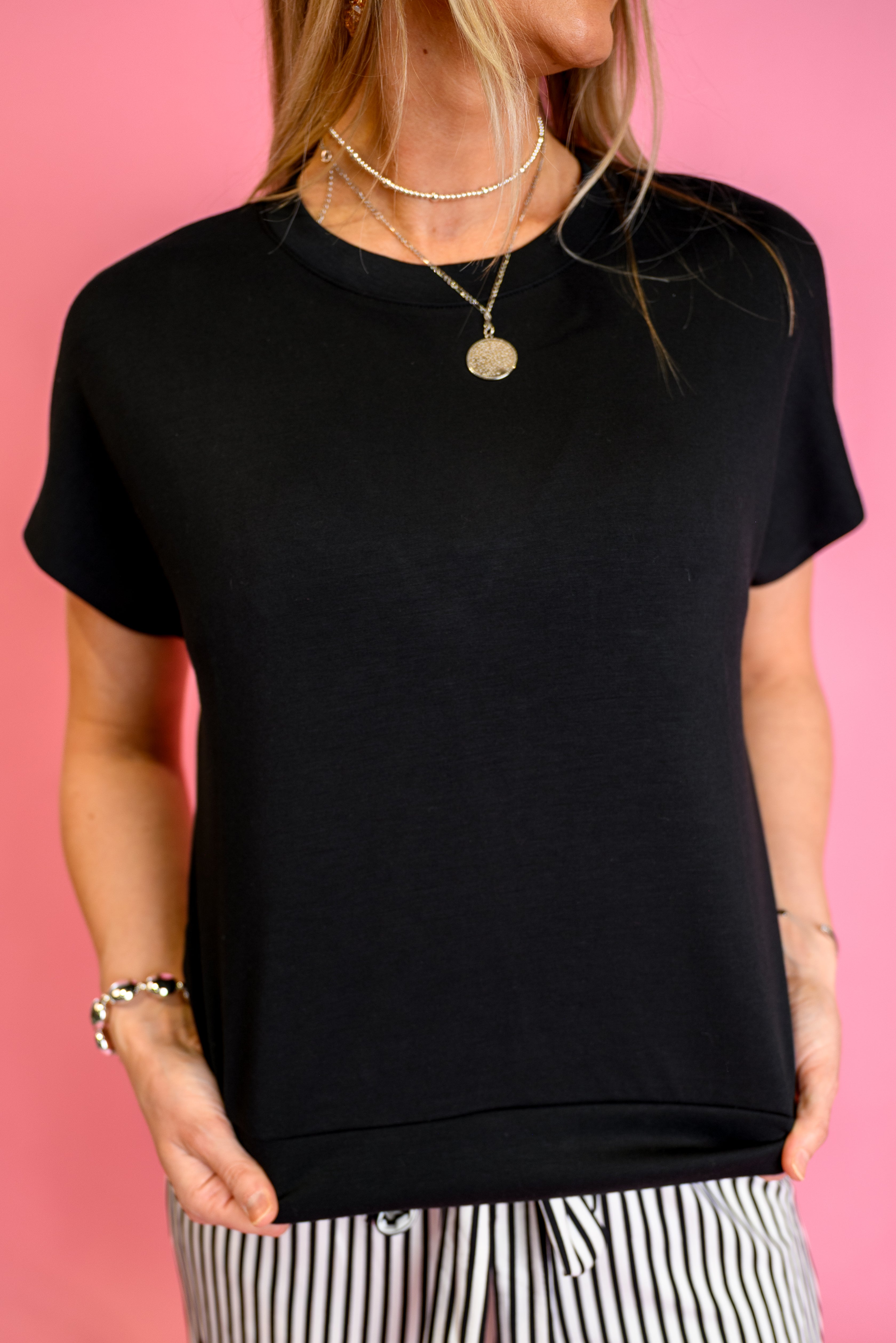 Street Drift Crew Top - Black