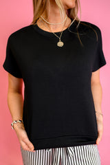 Street Drift Crew Top - Black