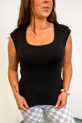 Summer Drift Top - Black DOORBUSTER