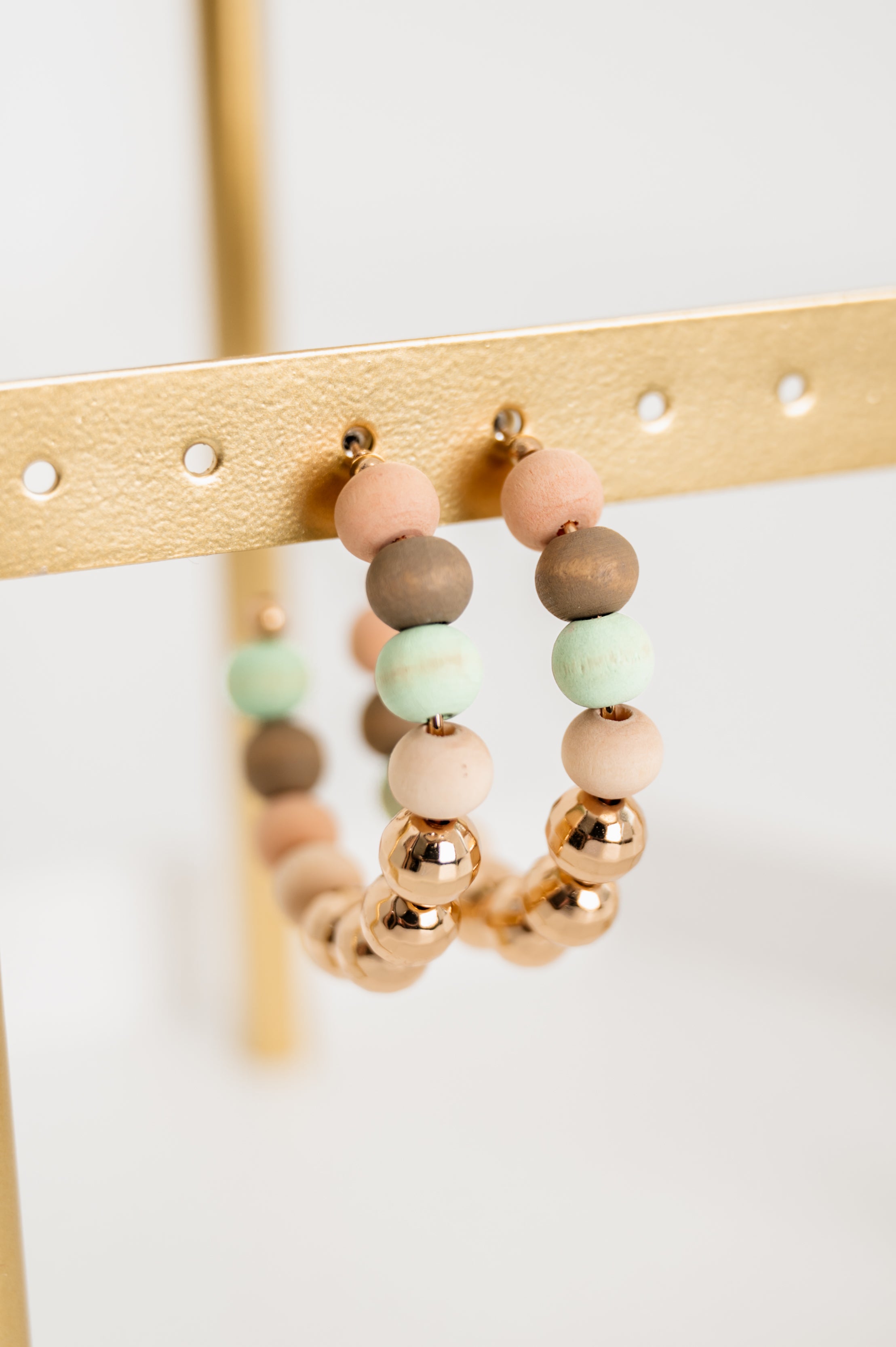 Sun-Kissed Earth Hoops