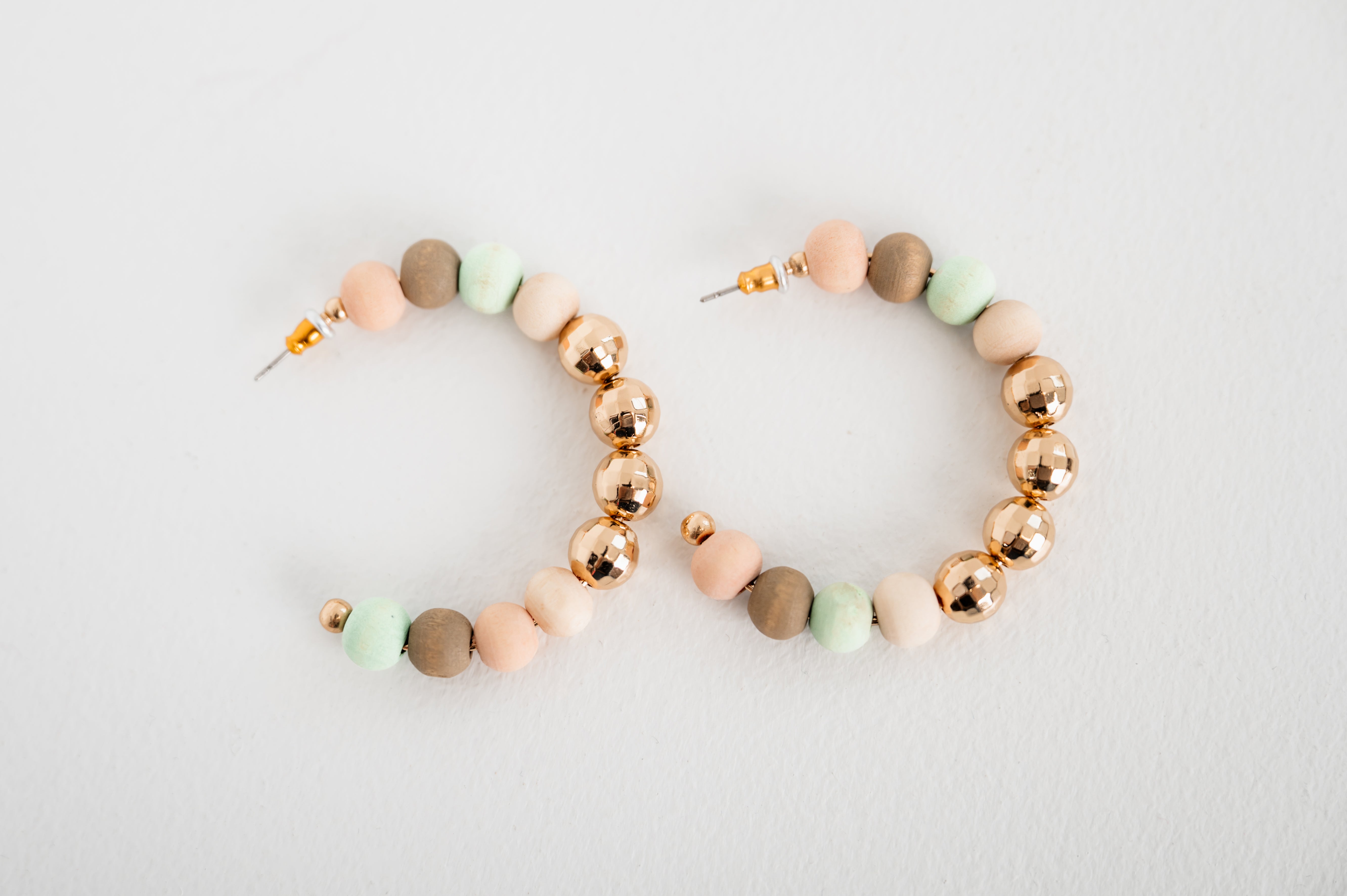 Sun-Kissed Earth Hoops