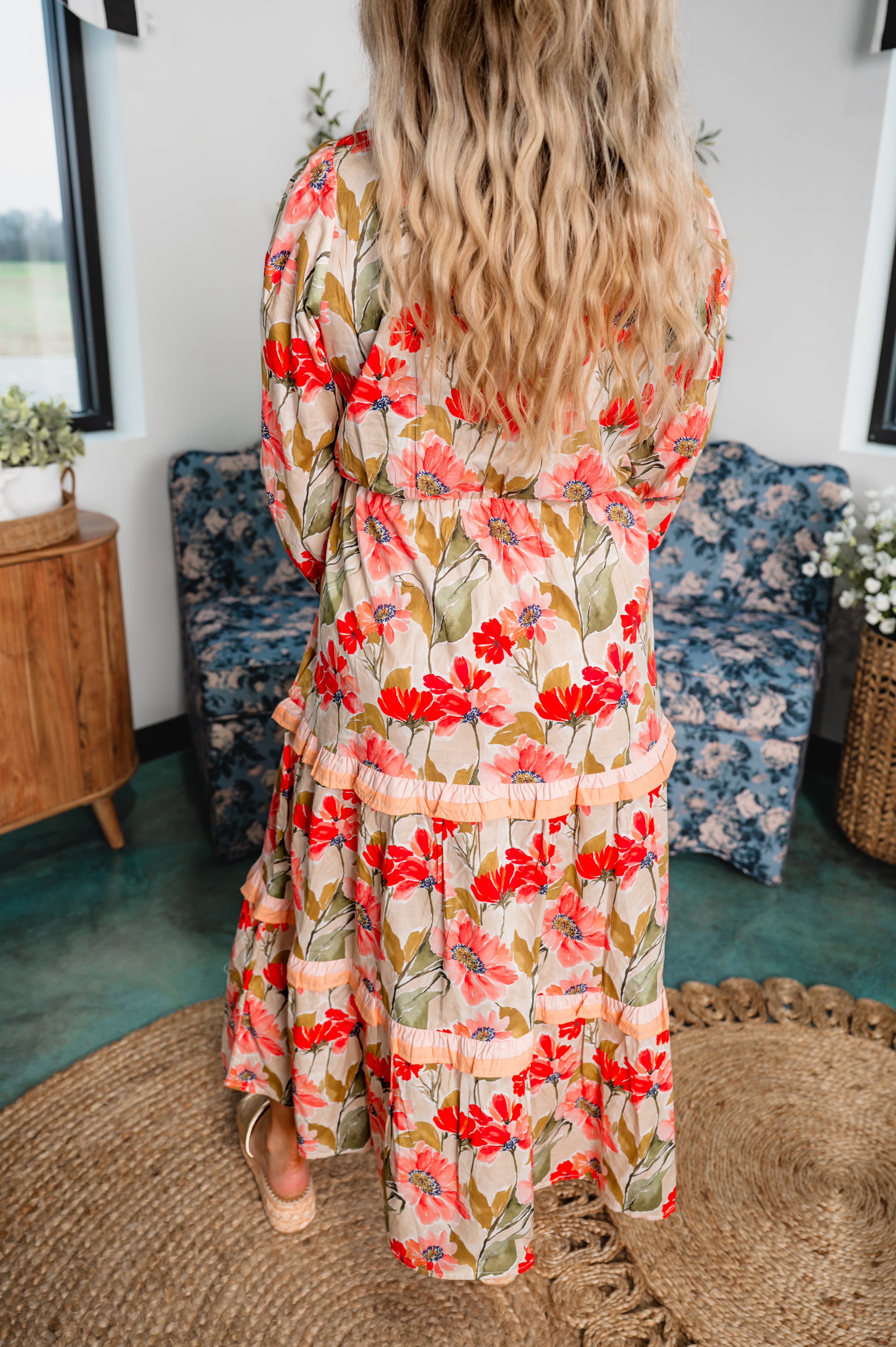 Sunday Garden Midi Dress *Final Sale*