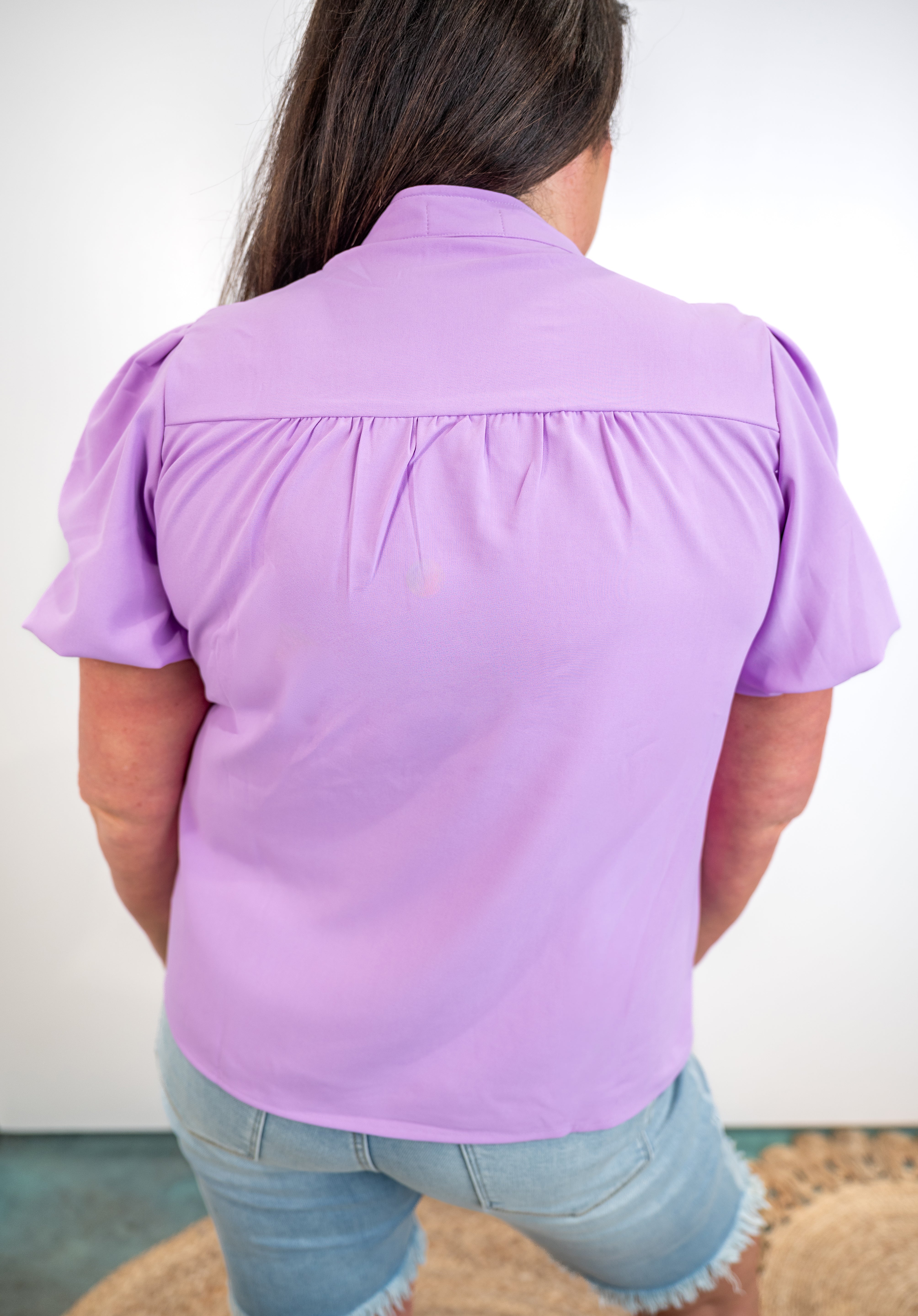 Sunny Poise Puff Top