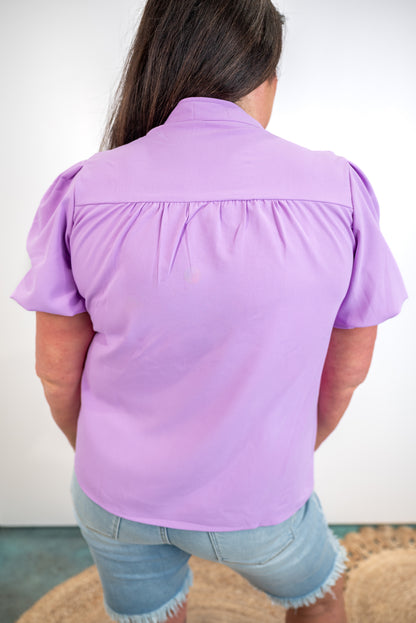 Sunny Poise Puff Top *Final Sale*
