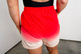 Sunset Ease Shorts - Ruby | DOORBUSTER