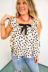 Sweet Peony Bow Top *Final Sale*