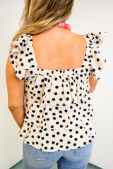 Sweet Peony Bow Top *Final Sale*
