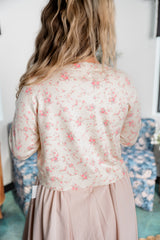 Sweet Serenity Floral Cardigan