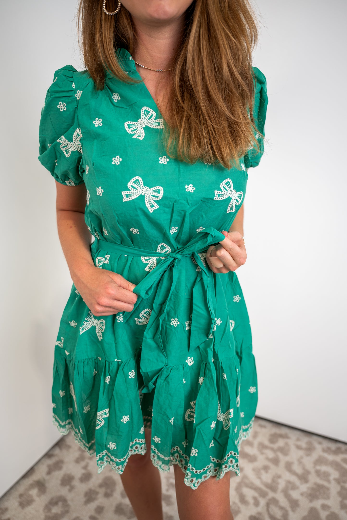 Sweetheart Eyelet Dress - EOS Final Sale