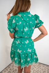 Sweetheart Eyelet Dress