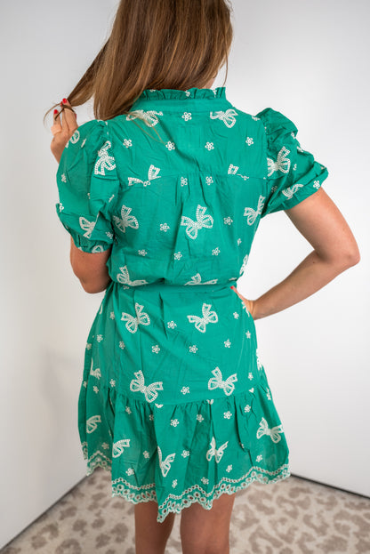 Sweetheart Eyelet Dress - EOS Final Sale