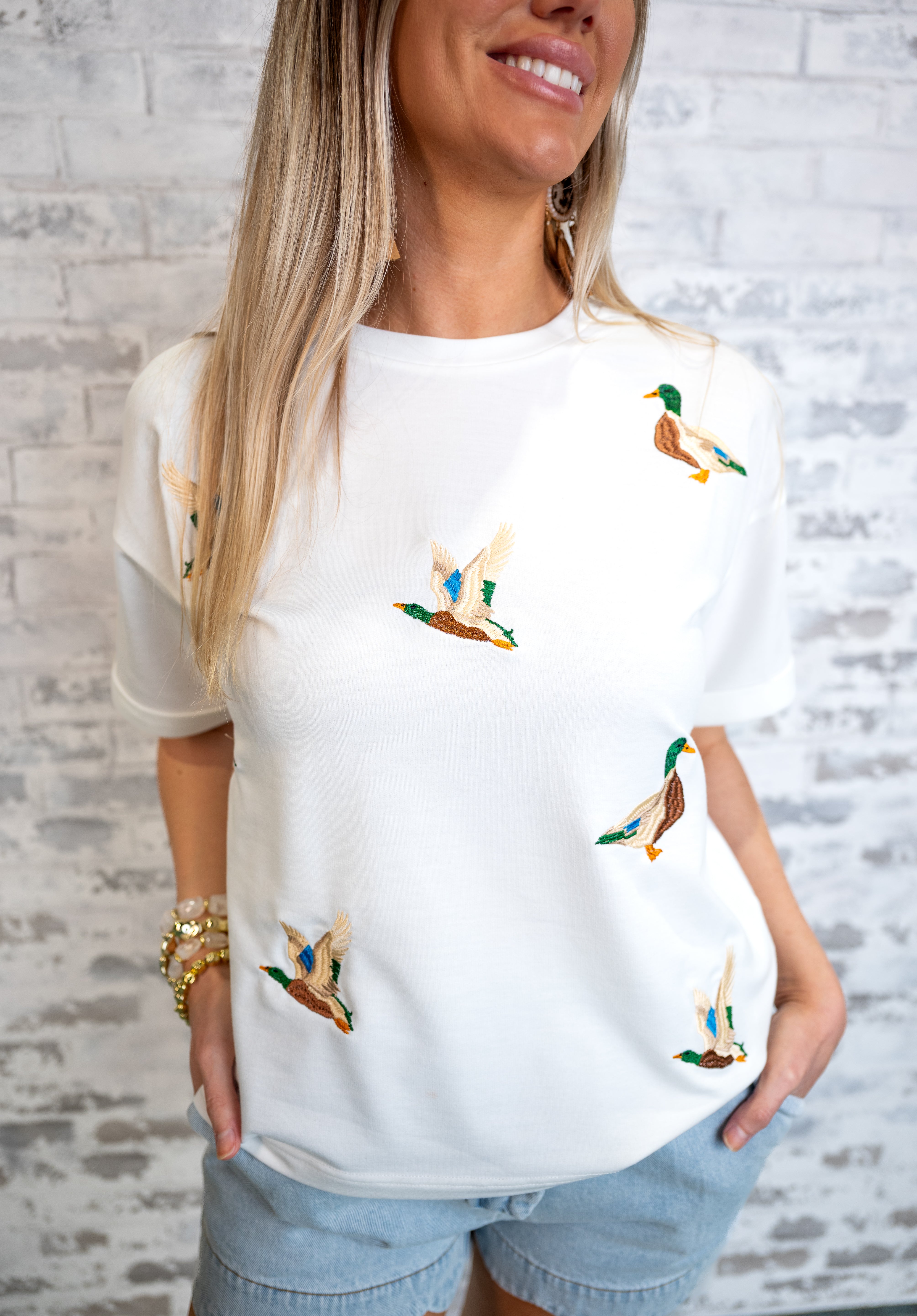 Take Flight Embroidered Tee