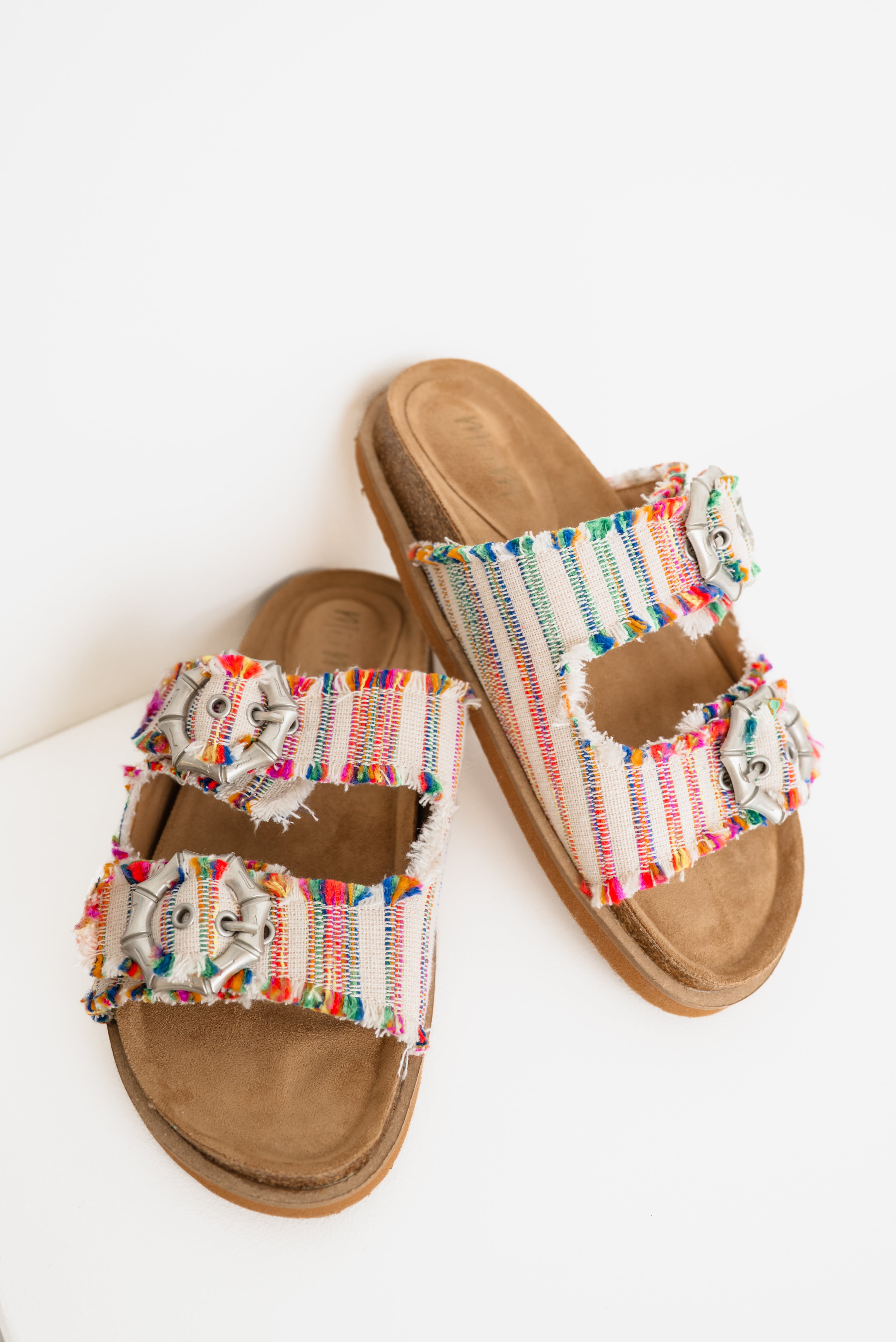 Tatum Buckle Slide Sandal