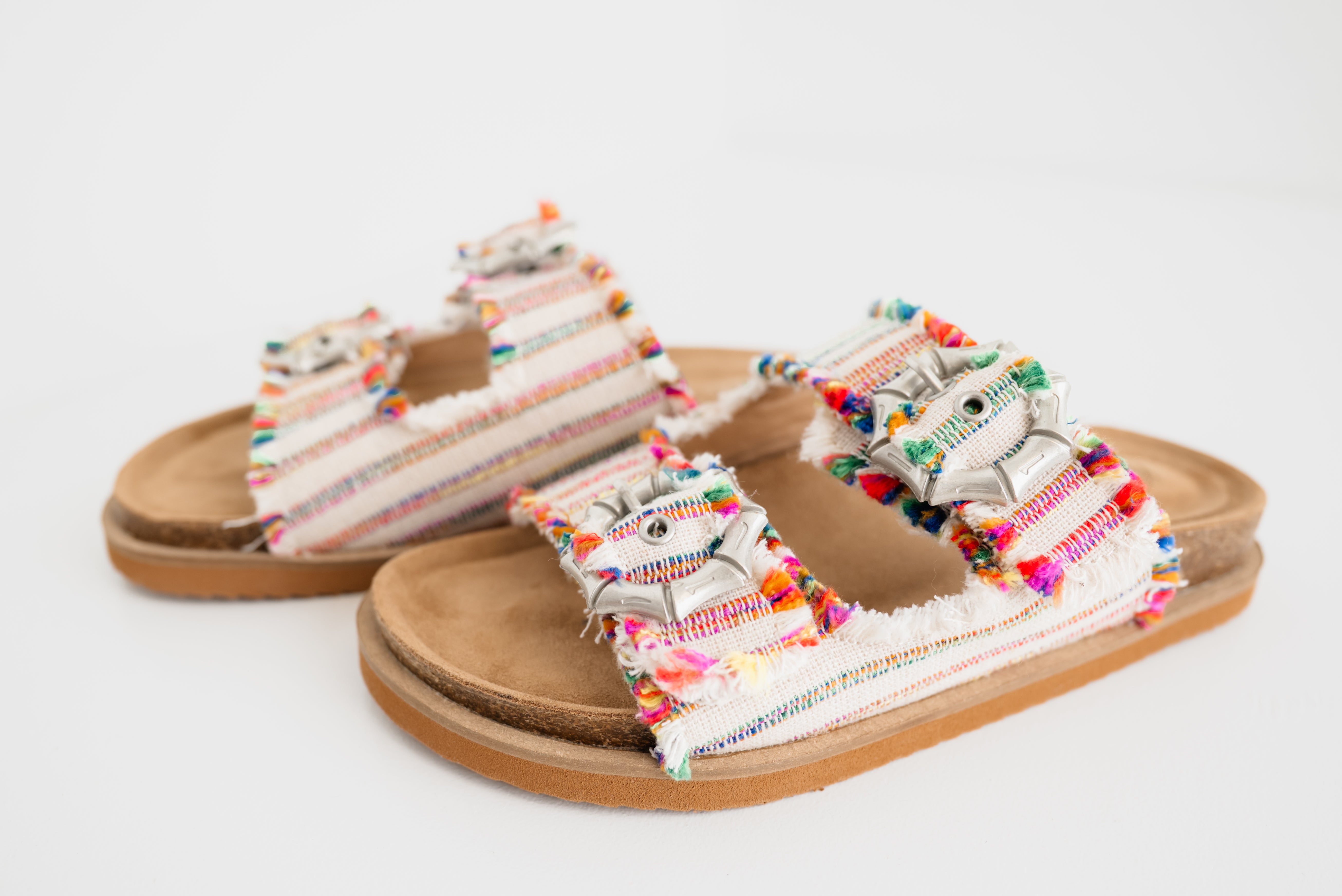 Tatum Buckle Slide Sandal