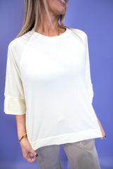 The Ivory Luxe Top