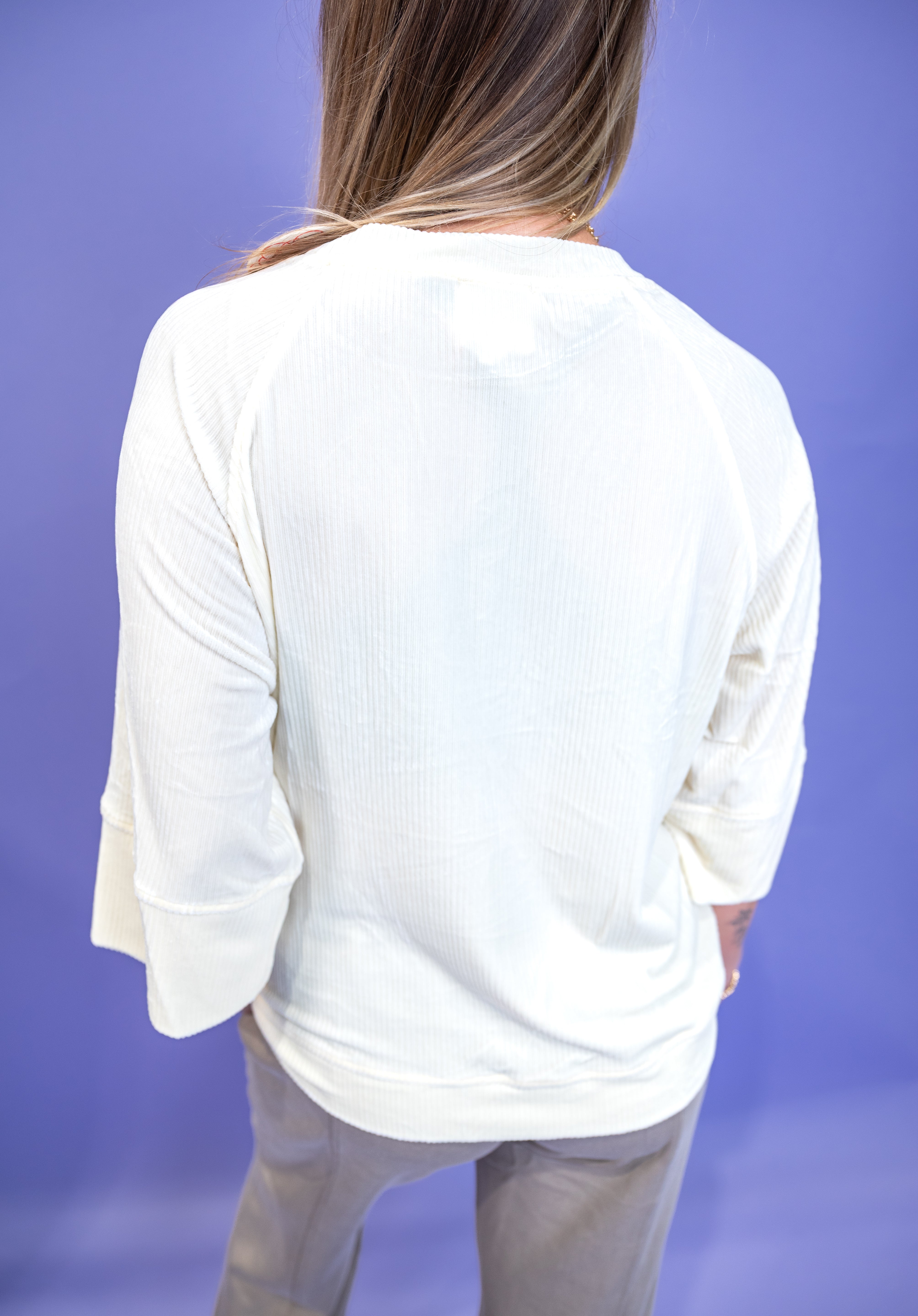 The Ivory Luxe Top