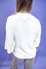 The Ivory Luxe Top