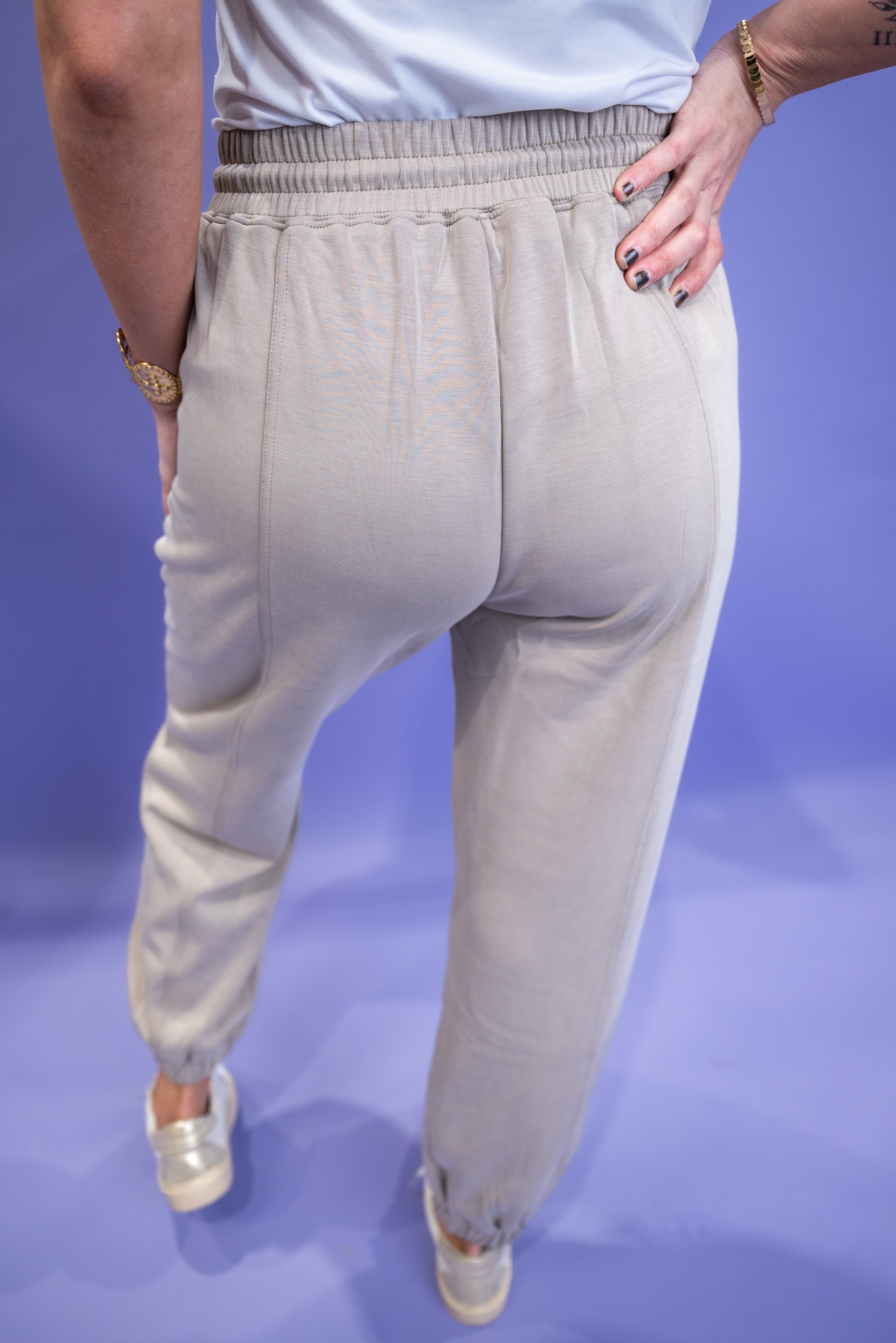 The “All Day Chill” Jogger - Beige
