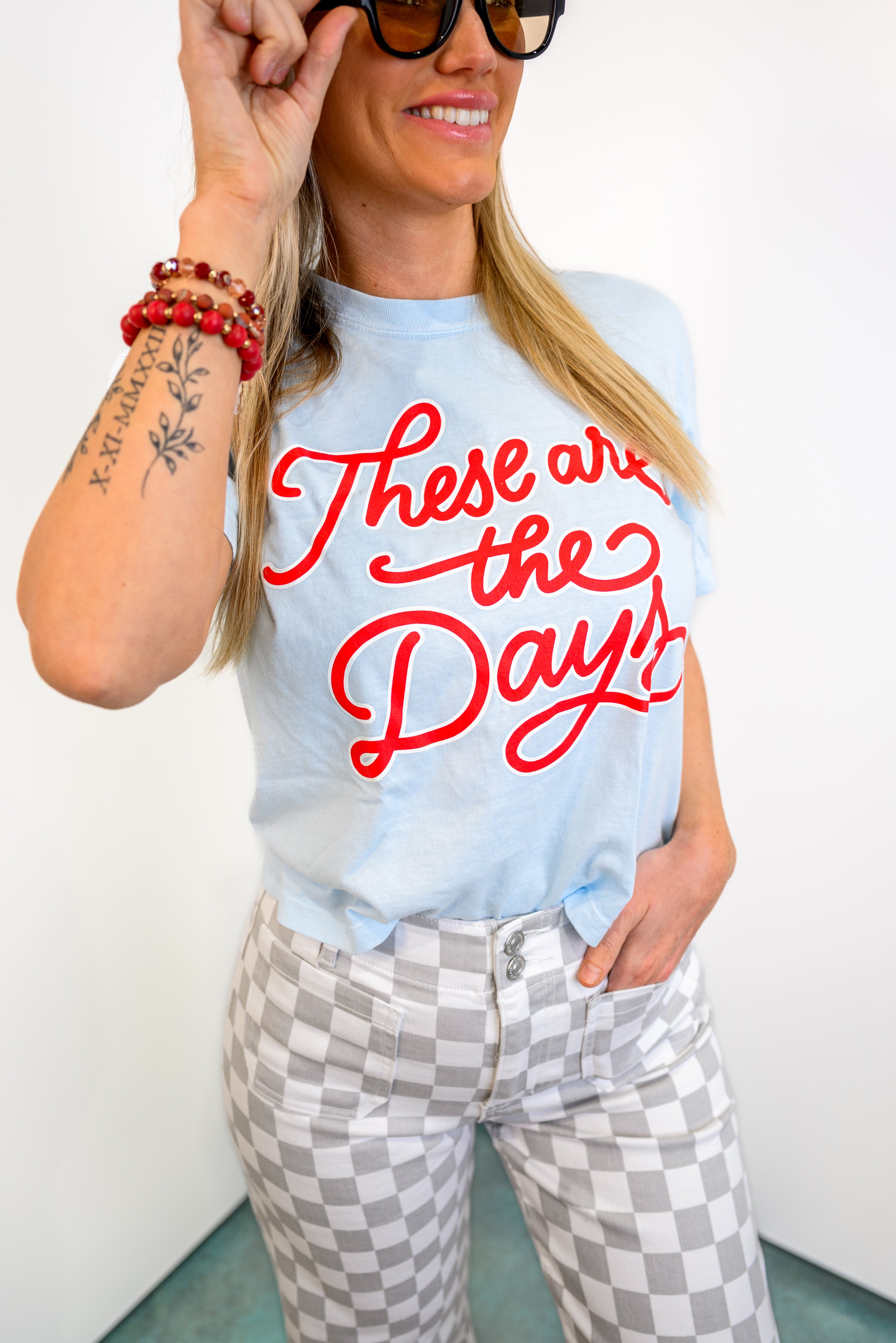 These Are The Days Graphic Top