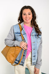 Trailside Denim Hoodie