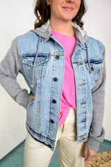 Trailside Denim Hoodie