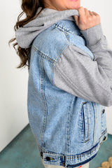 Trailside Denim Hoodie
