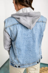 Trailside Denim Hoodie