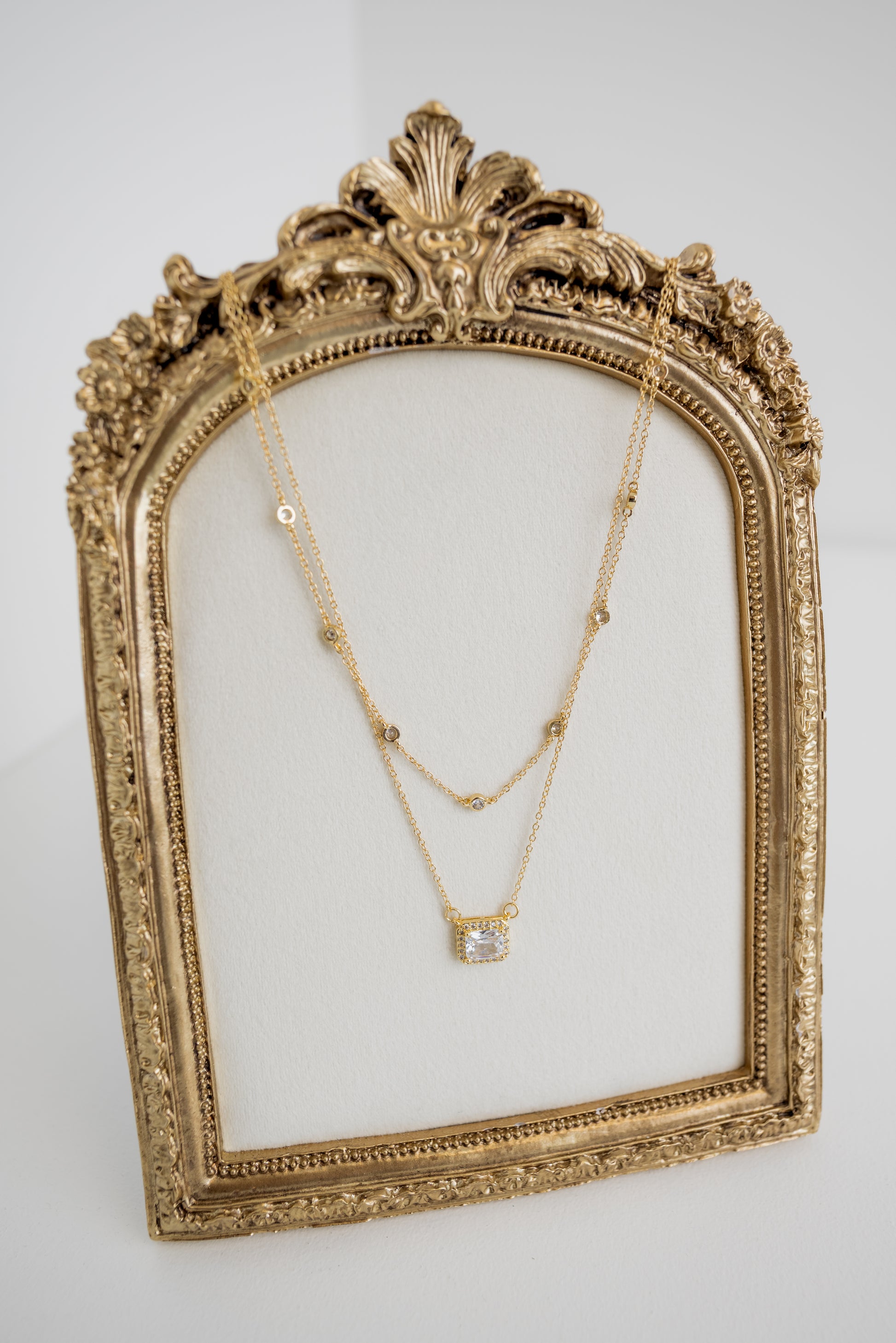 Treasure Jewel Happy Sparkle Necklace in Gold