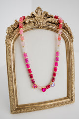 Treasure Jewels All Hearts Necklace - Pink