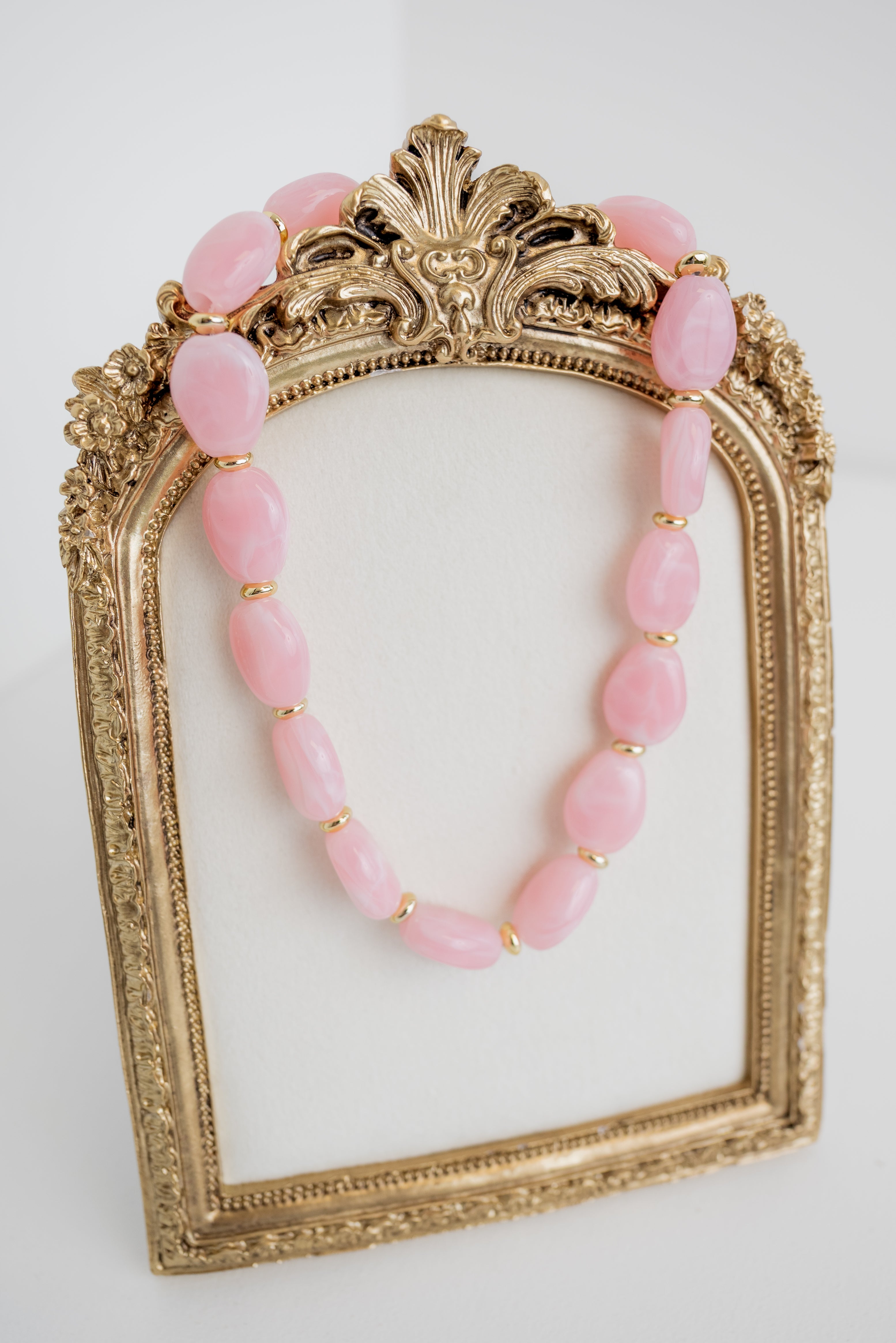 Treasure Jewels Light Pink Muse Necklace