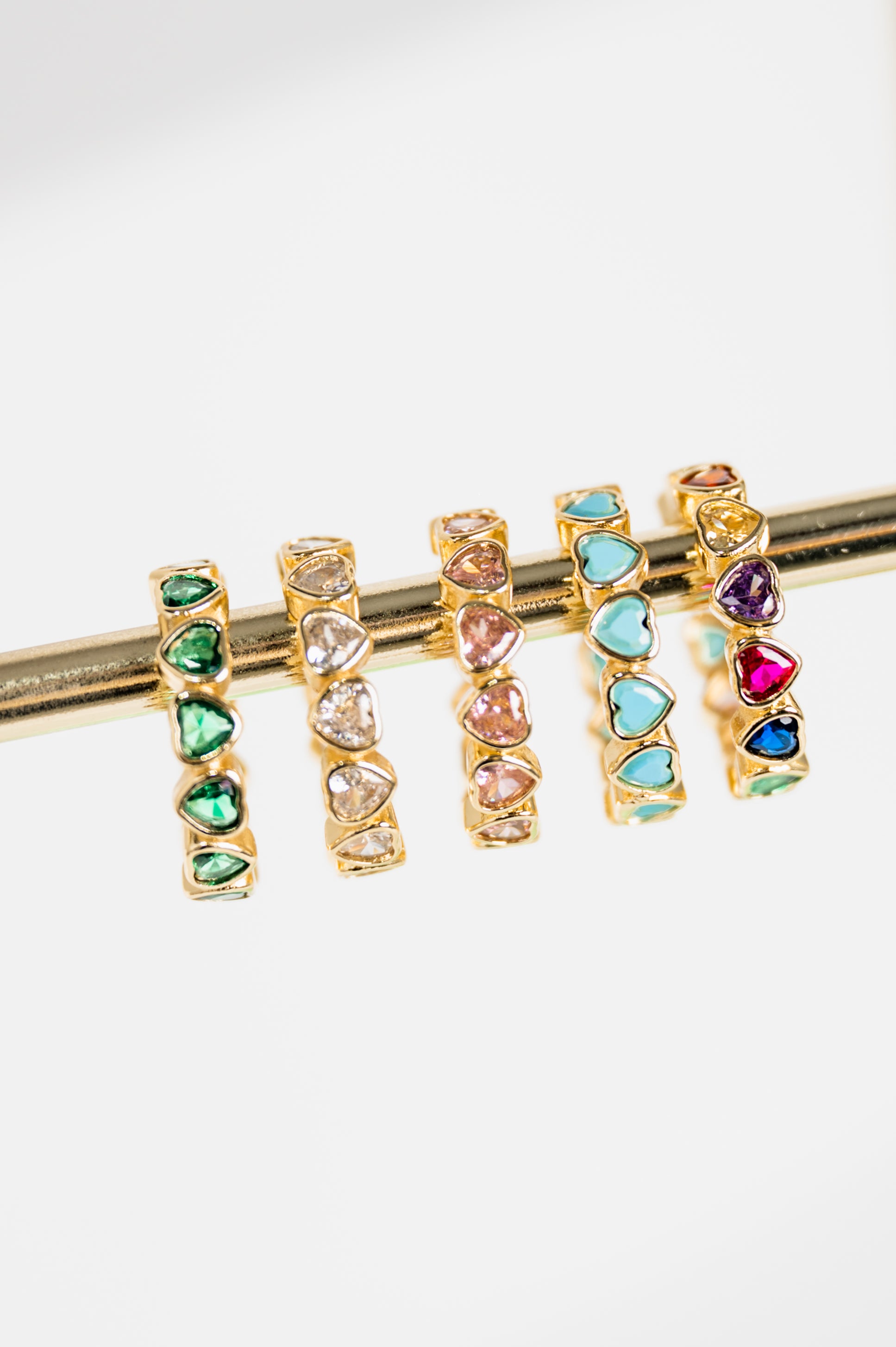 Treasure Jewel Heart Glow Ring