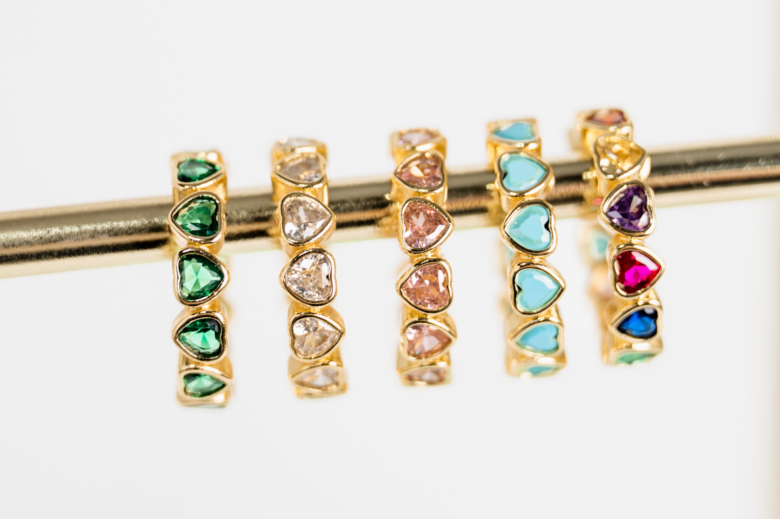 Treasure Jewel Heart Glow Ring