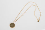 Treasure Jewels Luke 23:24 Gold Necklace